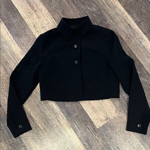 Aritzia Black Cropped Blazer -Wilfred